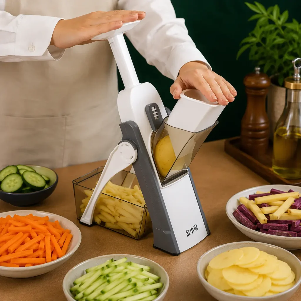 5 in 1 Adjustable Mandoline Slicer