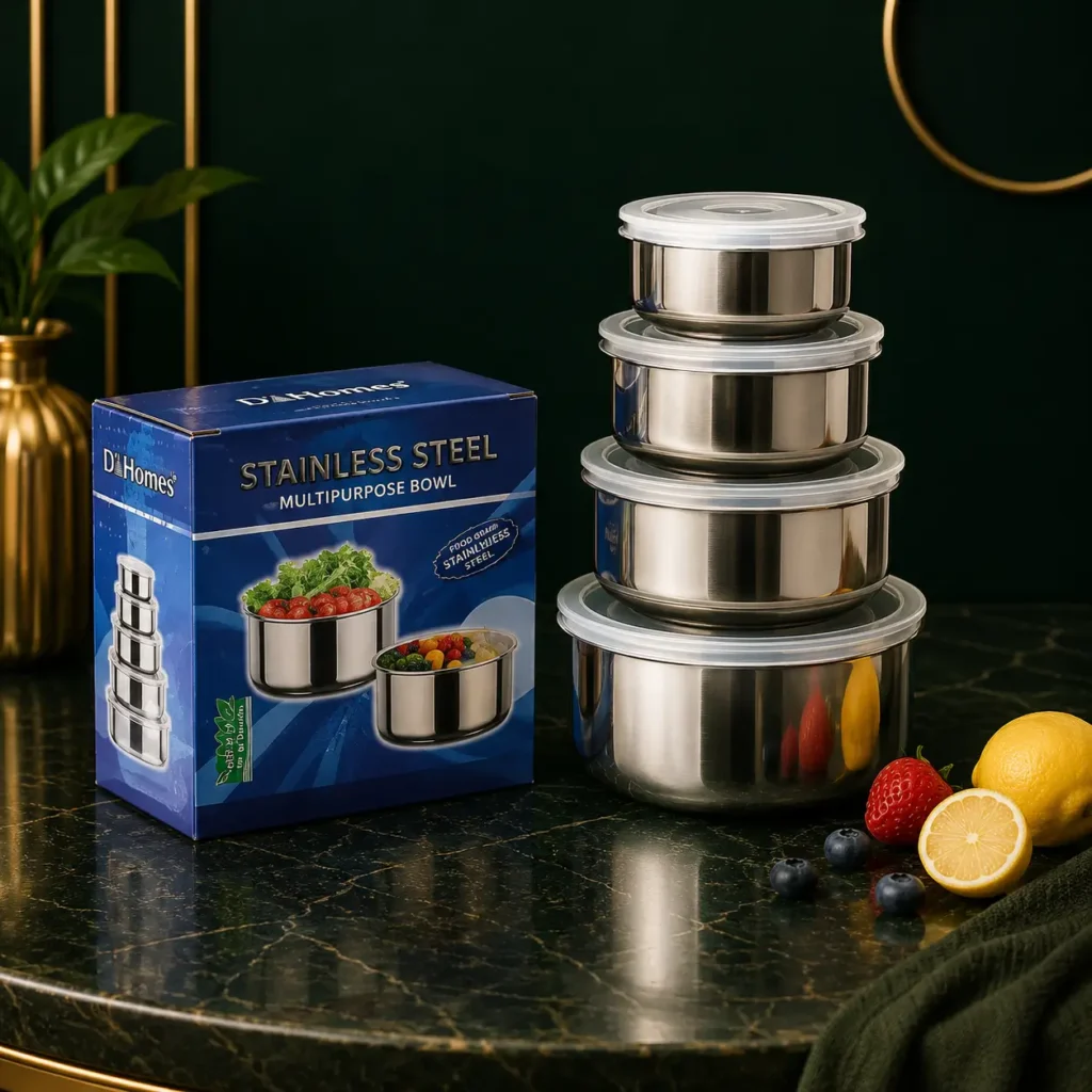 5 Piece Kitchen Bowl Set