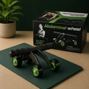4-Wheel Abdominal Roller for Men & Women