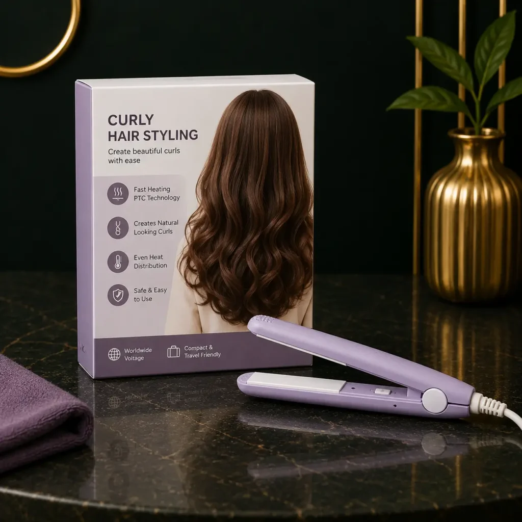Electric Hair Straightening Comb