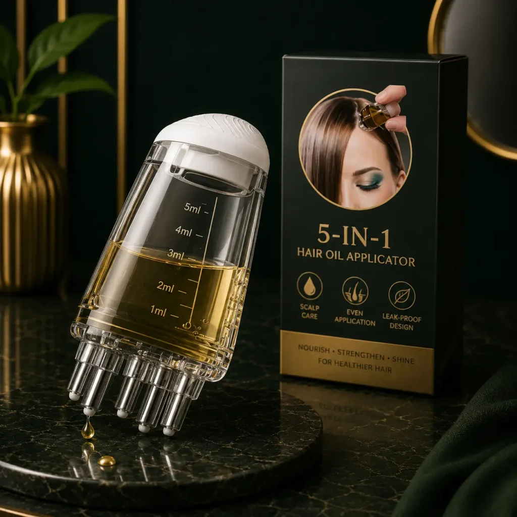 Hair Oil Applicator Bottle