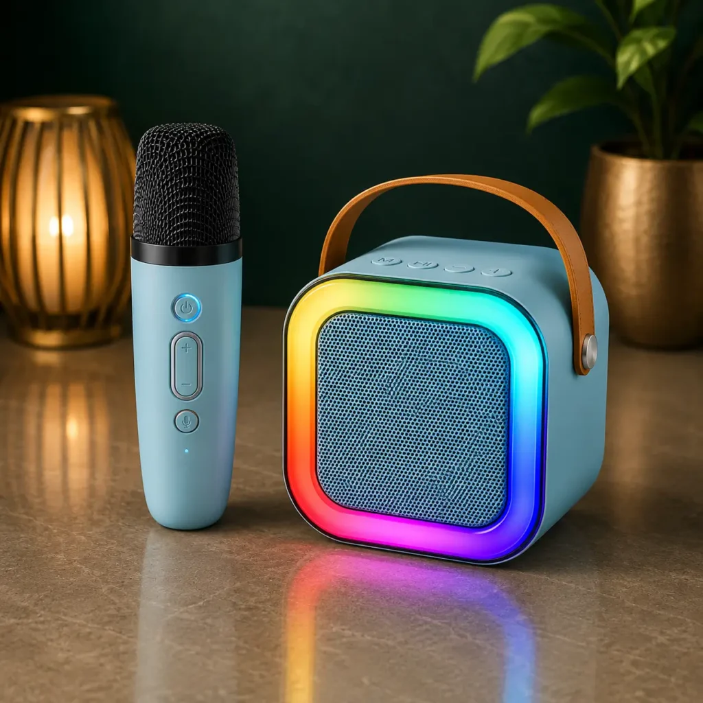 K12 Wireless Karaoke Speaker with single Mic