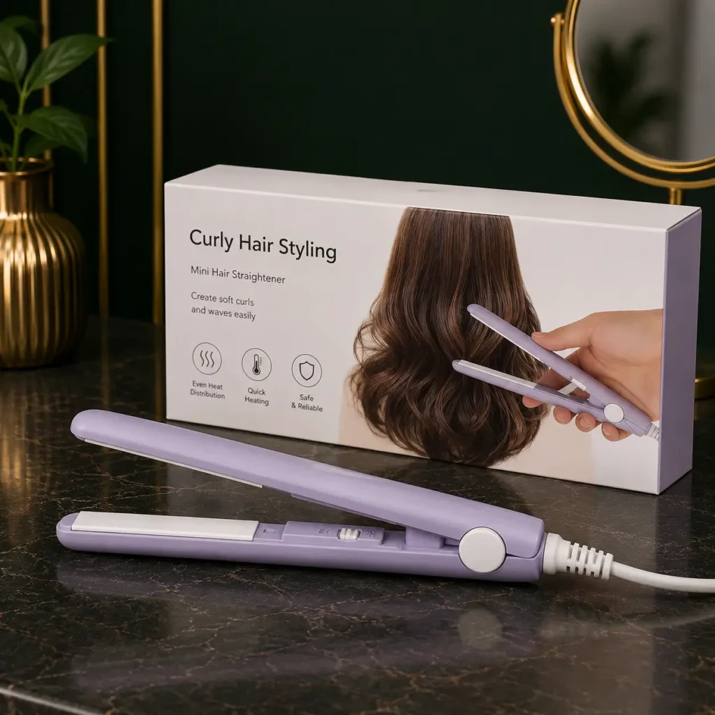Mini Travel Hair Straightener