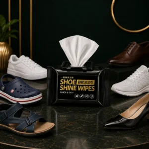 Shoe Shine Cleaning Wipes