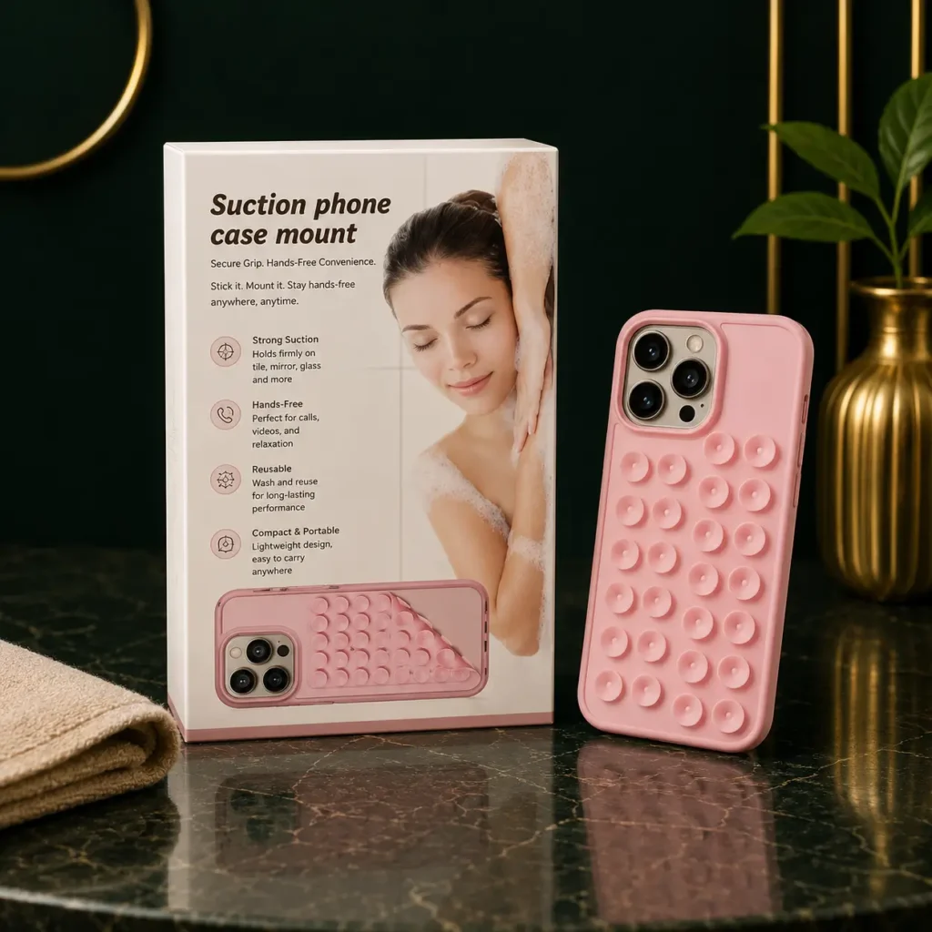 Silicone Phone Suction Mount