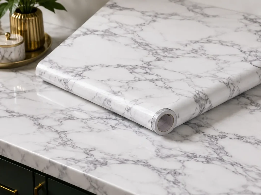 White Marble Wallpaper Sheet