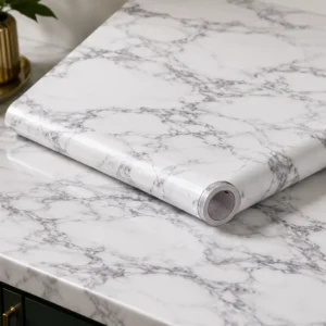 White Marble Wallpaper Sheet