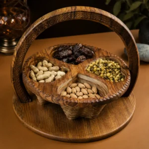 4 Portion Foldable Dry Fruit Basket