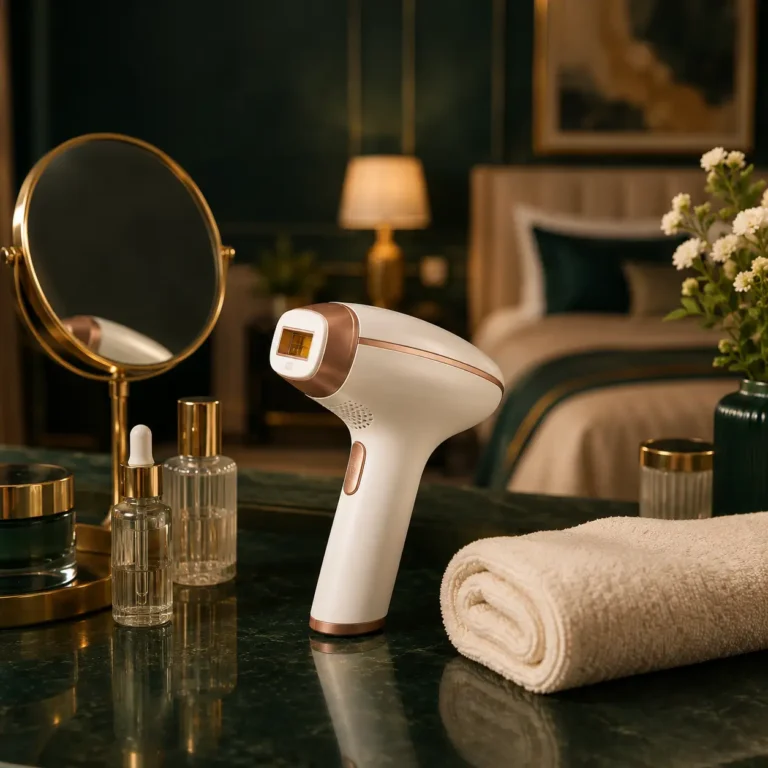 At-home IPL laser hair removal device used in Pakistan