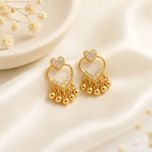 Gold Plated Earrings (Pair)