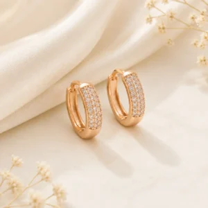 Gold Plated D Bali (Pair)