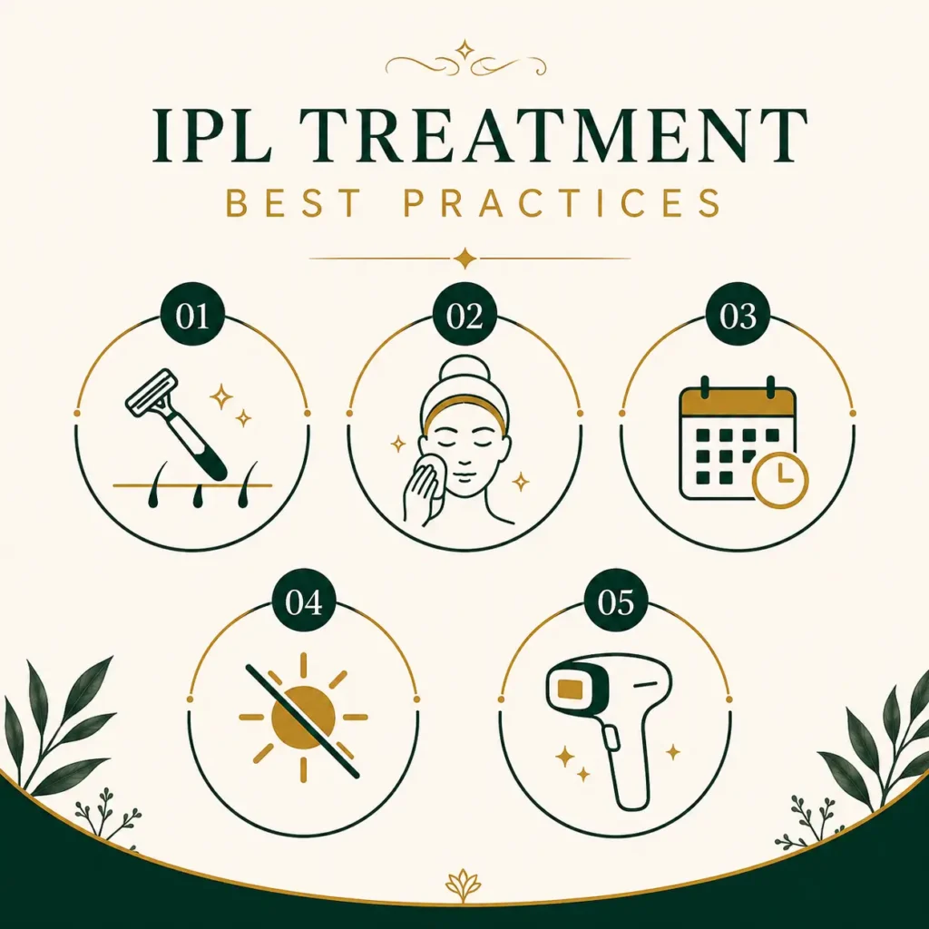 Best practices for getting consistent IPL hair reduction results