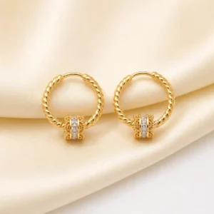Original Zircon Ring Bali (Pair)