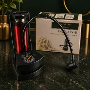 Portable Foot-Operated Air Pump (Mini Tyre Inflator)