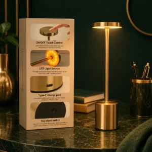Rechargeable Table Touch Lamp (Random Colours)